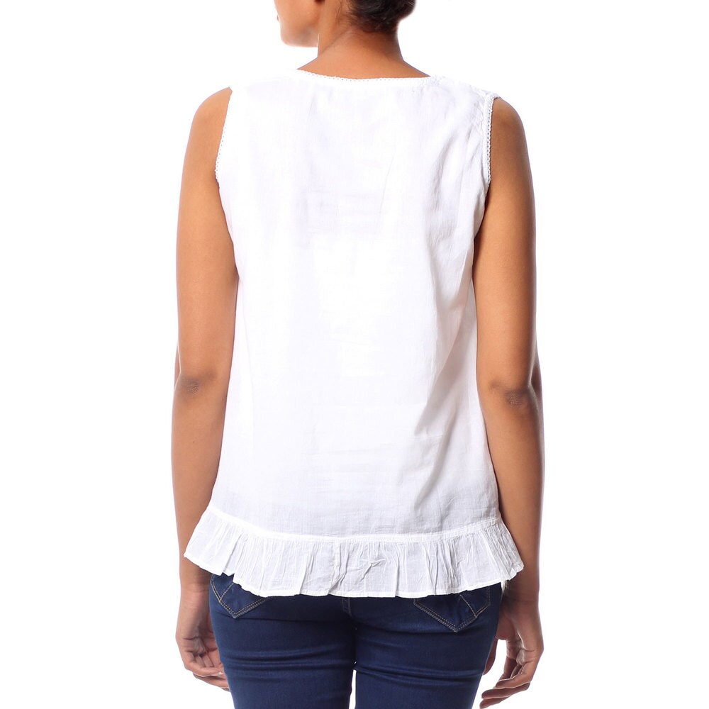 Handcrafted-Cotton-Morning-Cloud-Blouse-India-a4805c29-52c8-4e9f-ad26-ec962d92bac0_1000 1165076618