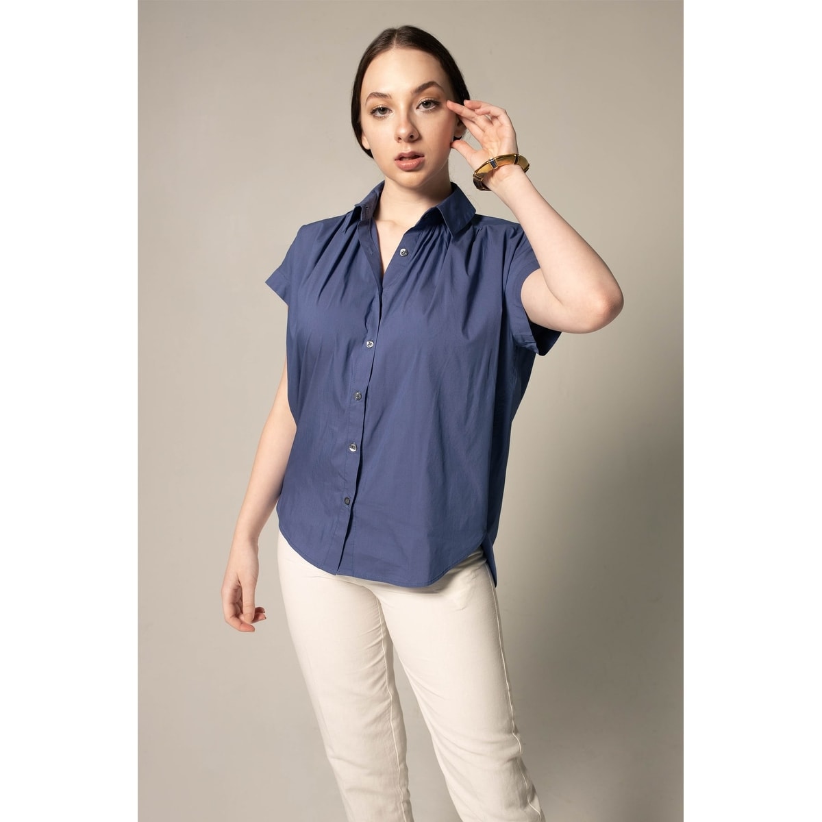 Women_27s-Gather-Collar-Shirt-in-Navy 1260232548